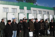 Экскурсия на элеватор для фермеров района 25 ноября 2011